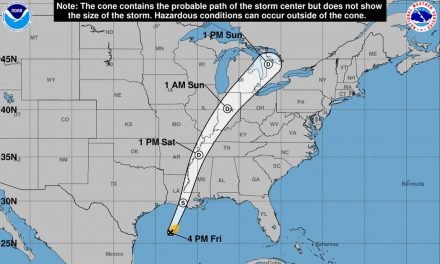 Surge tormenta tropical ”Dolly” en el Atlántico Norte