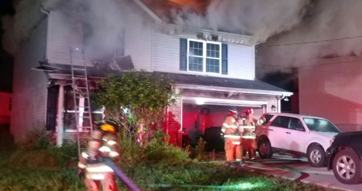 Familia escapa incendio de la casa de La Vergne