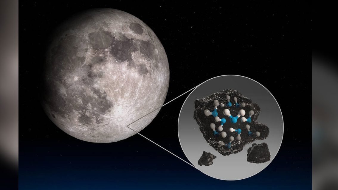 SOFIA descubre agua en una zona de la Luna iluminada por el Sol