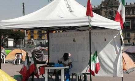 Autoridades de la Ciudad de México acusan de violentos a integrantes del Campamento México tras retirar 150 casas de campaña del Zócalo