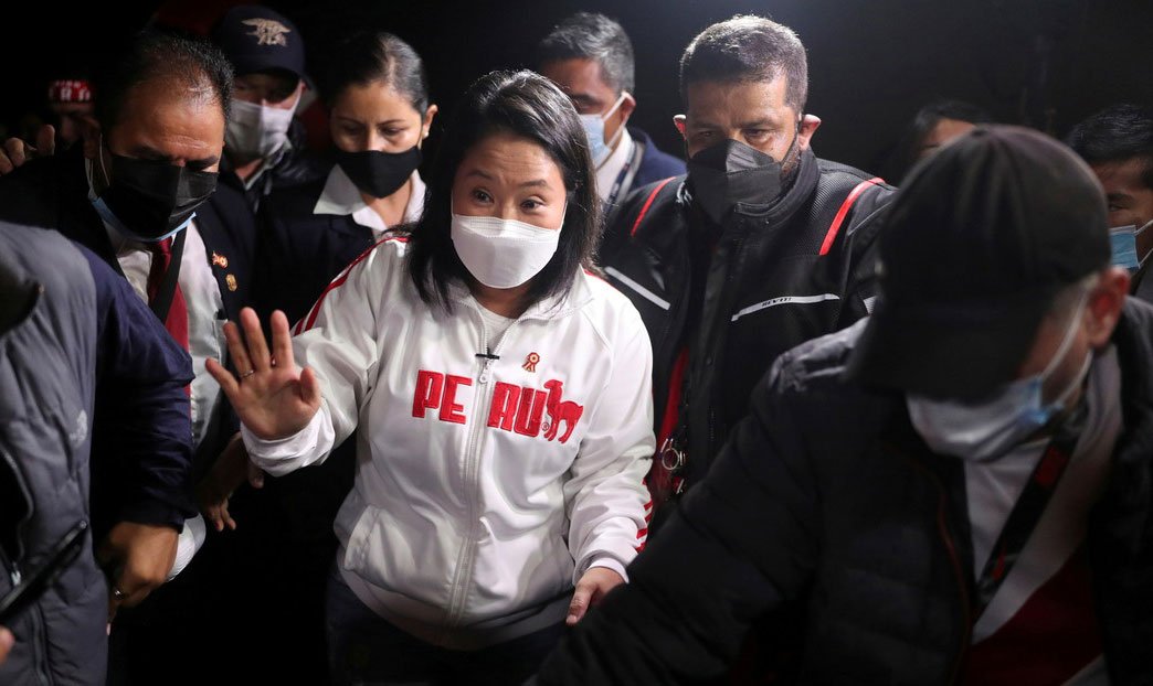 Keiko Fujimori reconocerá los resultados de las presidenciales de Perú, pero insiste en que se cometieron supuestas irregularidades