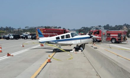 Una avioneta aterriza de emergencia en medio de una autopista en EE.UU. y provoca daños y caos vehicular