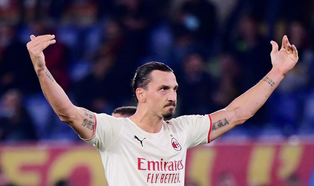 Ibrahimovic anota su gol número 400, la afición del A. S. Roma lo llama “gitano”