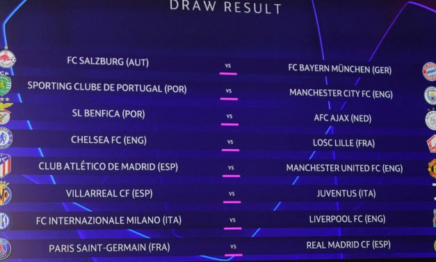 Así quedan los partidos de octavos de final de la Champions tras repetirse el sorteo