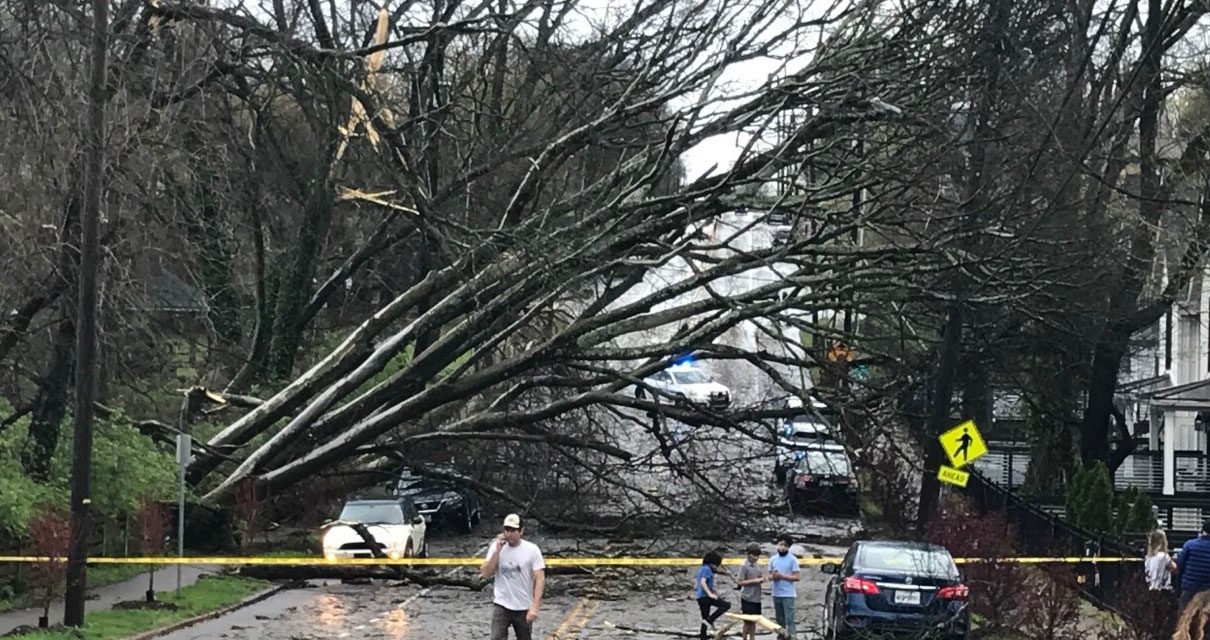 Área de Nashville sufre daños menores por tormentas