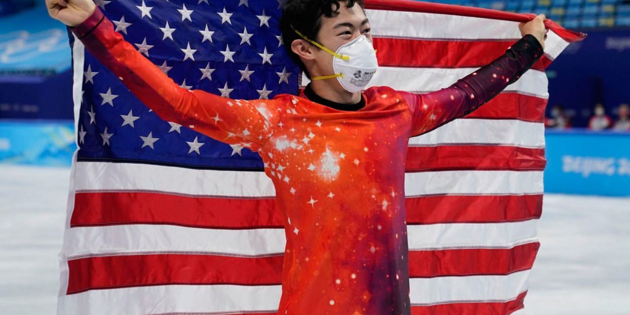 Una demostración de patinaje casi perfecto de Nathan Chen y gana el anhelado oro olímpico