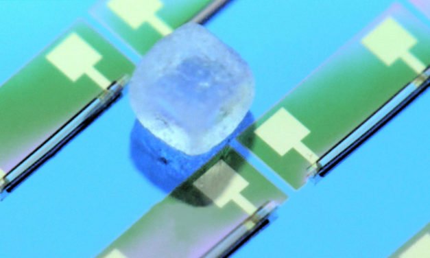 Desarrollan una revolucionaria batería recargable submilimétrica más pequeña que un grano de sal