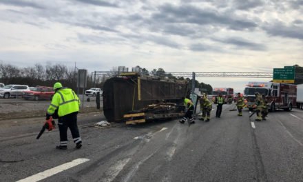 I-24 despejada después de un accidente de camión con remolque en el condado de Rutherford