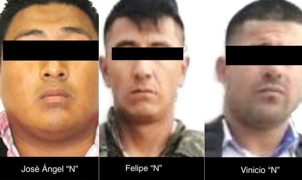 Detienen a tres presuntos miembros del Cártel Jalisco Nueva Generación con armas y drogas en el estado mexicano de Veracruz