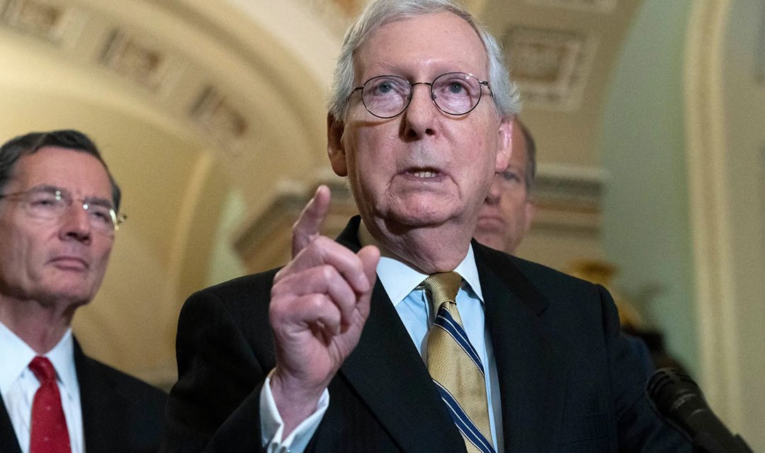 McConnell: si los republicanos retoman el Congreso, “nos aseguraremos de que Joe Biden sea moderado”