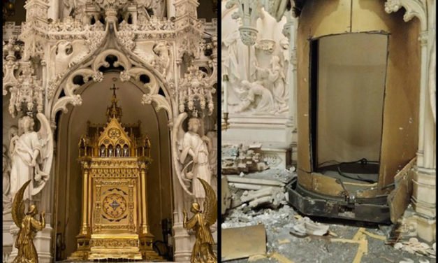 Ladrones se llevaron un tabernáculo valorado en dos millones de dólares de una iglesia de Brooklyn