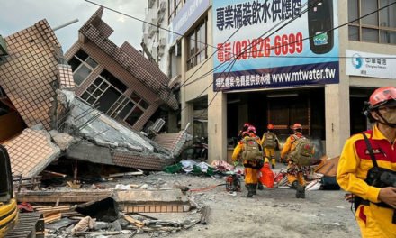 Terremoto de magnitud 6,9 que sacudió Taiwán este domingo