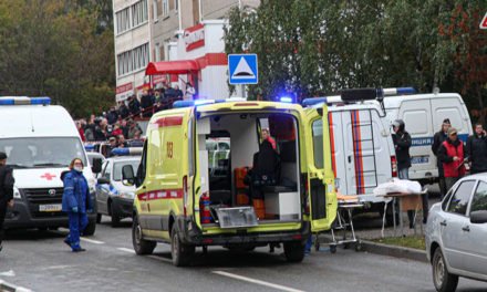 15 muertos y 24 heridos en tiroteo en escuela en Rusia