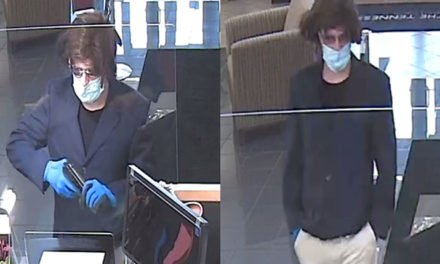 Hombre armado y con peluca buscado por robo a banco en Nashville