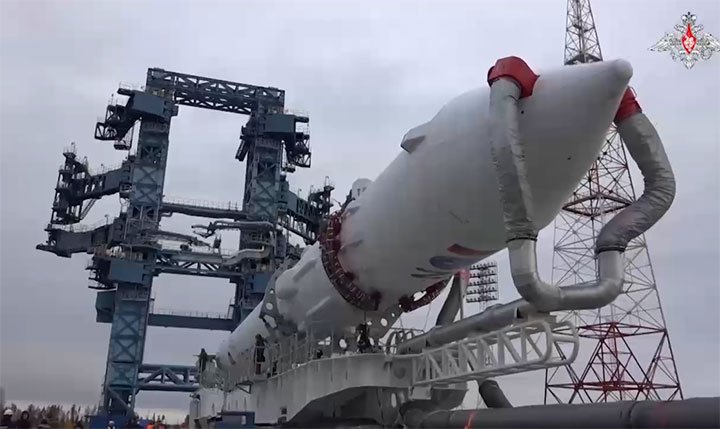 Rusia lanza un nuevo satélite militar
