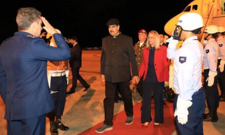 Maduro llega a Brasil en visita oficial