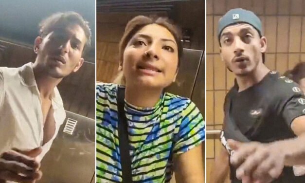 Acusan a tres jóvenes de robar en el metro de Barcelona y responden con una actitud desafiante