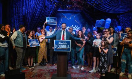 Freddie O’Connell es el alcalde electo de Nashville, con más del 64% de los votos