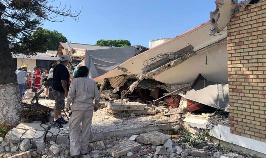 Asciende el número de muertos por derrumbe de Iglesia de Tamaulipas