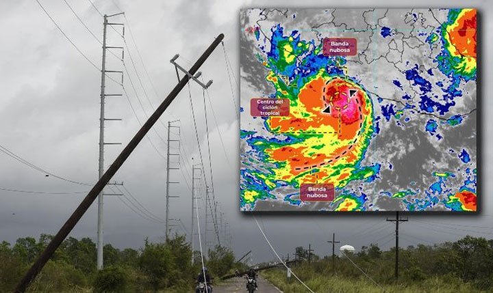 ¡Alerta! Tormenta tropical “Max”, a punto de tocar tierra