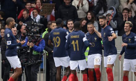 Francia pulveriza 14-0 a Gibraltar y entra en la historia del fútbol rompiendo varios récords