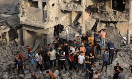 Más de 9.700 muertos y de 26.000 heridos en la Franja de Gaza en medio de los bombardeos israelíes