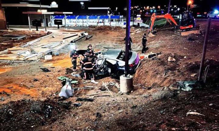 Cuatro personas rescatadas y llevadas al hospital tras un accidente “grave” en Mt. Juliet