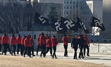 Partidarios nazis marchan por el centro de Nashville