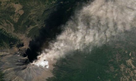 Aparece ceniza del volcán del Popocatépetl en zonas de Puebla