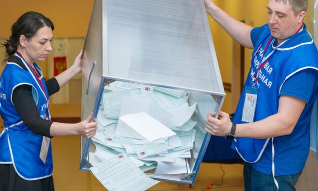 Llegan los primeros resultados de las elecciones presidenciales en Rusia