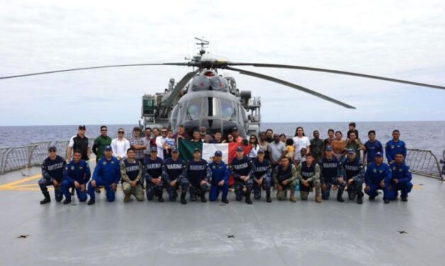 La Marina rescata a 34 mexicanos atrapados en Haití por la violencia