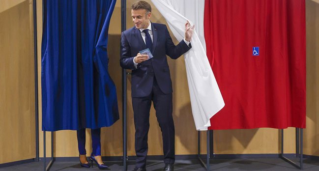 Curioso liderazgo de La izquierda en las elecciones de Francia, según sondeos a pie de urna