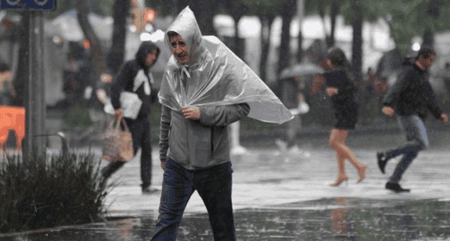 Vienen lluvias intensas para 5 estados de la República Mexicana este fin de semana