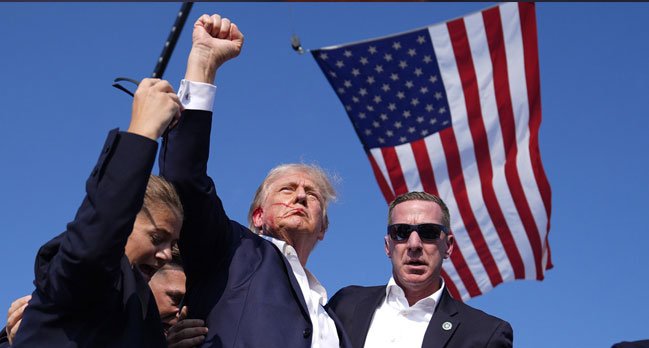 Donald Trump es tiroteado durante un evento de campaña