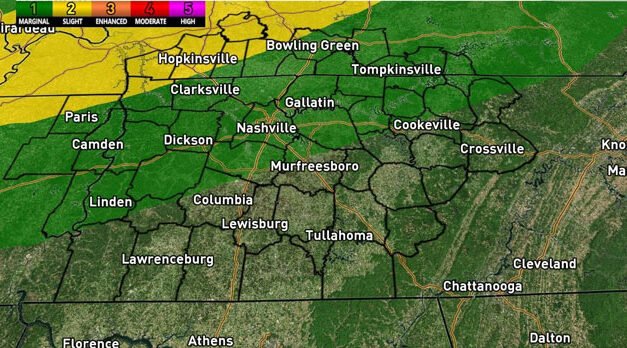 Código rojo: Restos del huracán Beryl afectarán el centro de Tennessee hoy martes