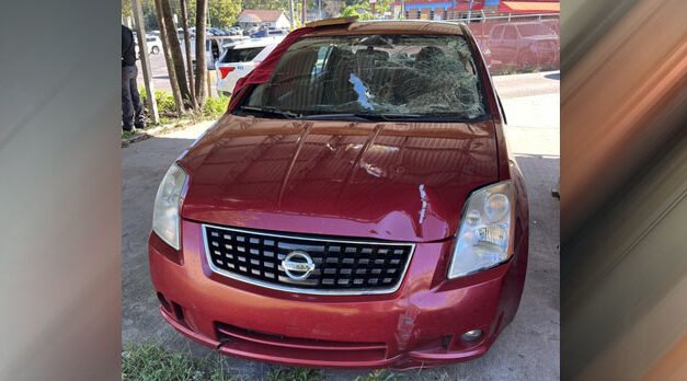 Recuperado el Nissan Sentra. Se busca a el responsable de accidente del pasado sábado