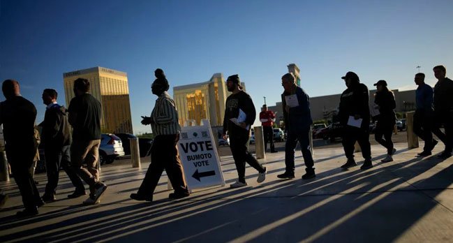 La votación está en marcha en todos los estados de EE.UU.