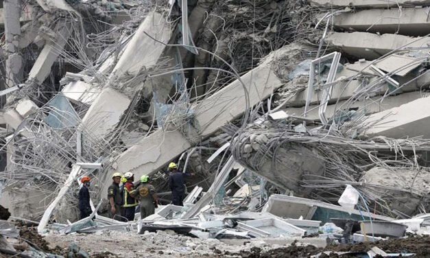 Siguen sin hallar sobrevivientes en el edificio que colapsó en Bangkok tras terremoto