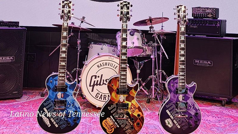 ¡Se presentaron las Guitarras Gibson para los ganadores del RALLY 2025!