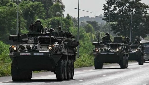 Declaran la ley marcial en zonas de Tailandia ante la escalada militar con Camboya