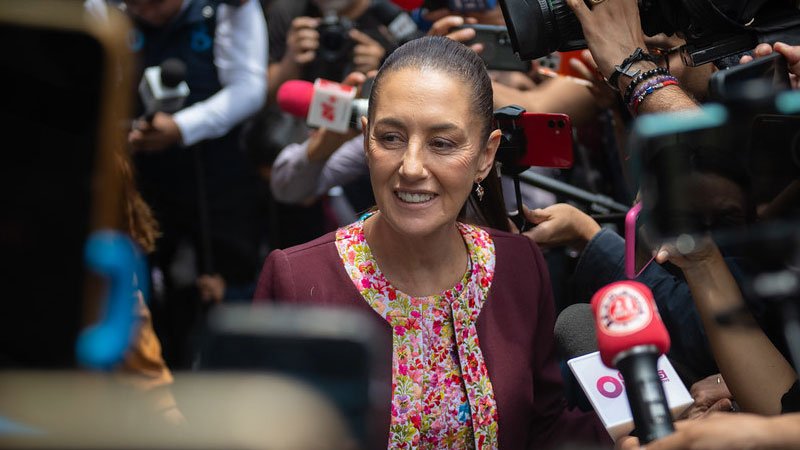 Sheinbaum niega vínculos con empresarios israelíes de Pegasus