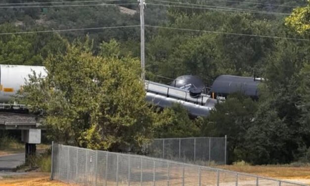 Tren con al menos 35 vagones que transportaban materiales peligrosos se descarriló en Texas