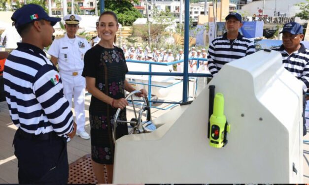 Sheinbaum inaugura el Marinabus en Acapulco