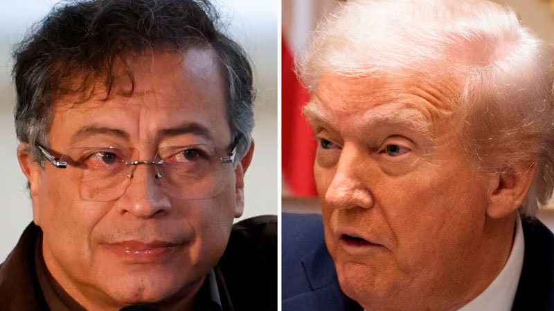 Amenaza directa de Trump a Gustavo Petro