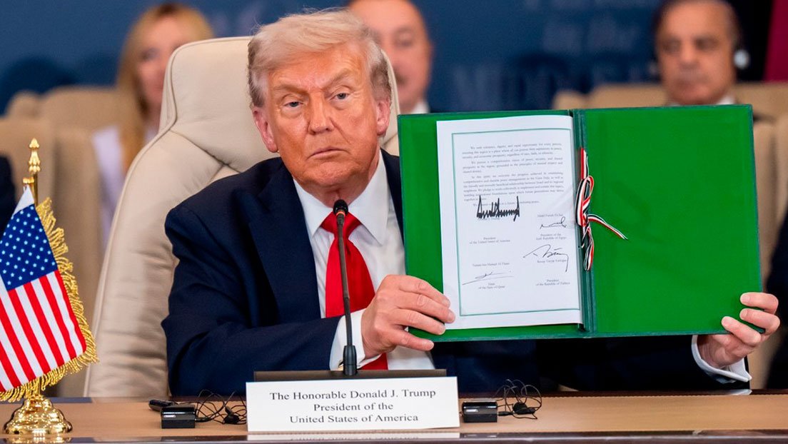 Declaración de Trump para “una paz y prosperidad duraderas” en Gaza