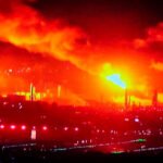 Explosión desata un incendio masivo en la refinería de Chevron en el sur de california