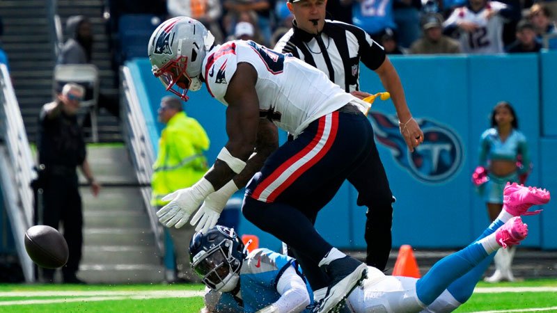 Los Patriots derrotaron a los Titans 31-13 en el regreso del entrenador Mike Vrabel a Tennessee