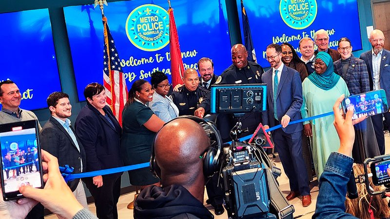 El Departamento de Policía Metropolitana de Nashville Inaugura el Nuevo Precinto Sureste #9