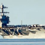 El portaviones más grande del mundo entra en el mar Caribe