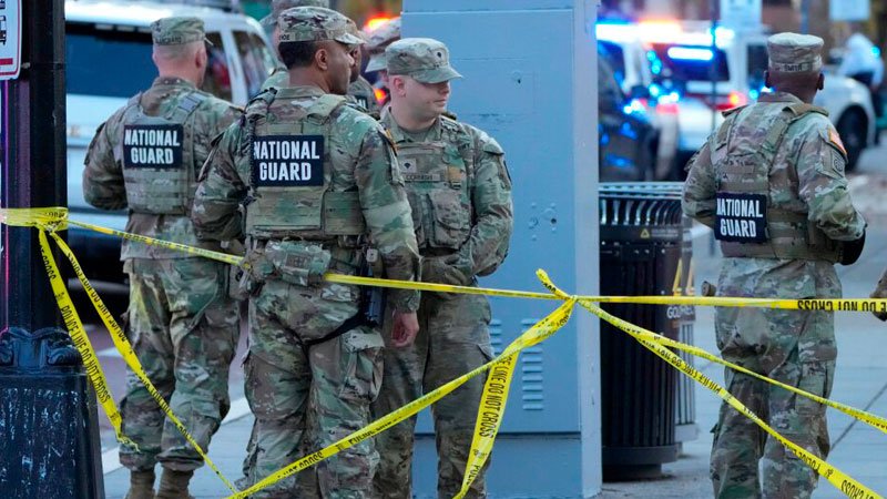 La Casa Blanca, cerrada tras el tiroteo a 2 miembros de la Guardia Nacional